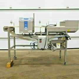 Loma#IQ2, metal detection system, 1/2 HP, 1725 RPM, 14" x 5 aperture, 62 x 12 conveyor
