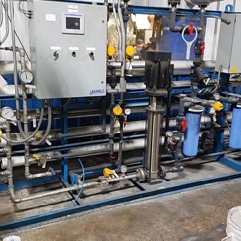 Marlo#MRO-22K-4H-RO, reverse osmosis flotation system, 230-280 psig, #11163