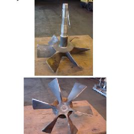 VENTILATEUR DE FOURNAISE, Surface Peigne Std. Allcase, alliage recirculant, non utilisé (2 disponible)