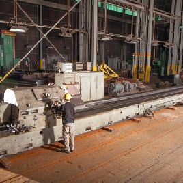 63" x 500Kramatorsk#1A655, CNC roll lathe