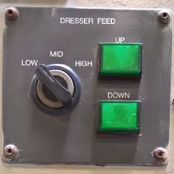 12" x 24Okamoto#ACC-1224EX, Fanuc-Okamoto CNC,Fine line chuck,over whl dress,’95