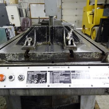 18" x 20Marvel#SERIES-8-MARK-I, tilting head, coolant system, 2 HP, s/n #822334-W