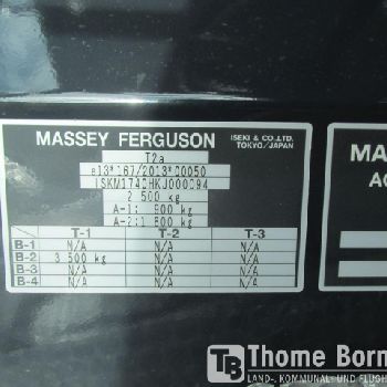 Massey Ferguson MF 1740 HC