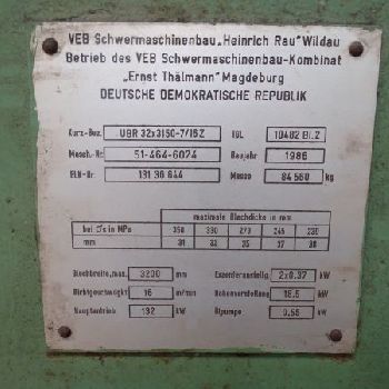 6 - Flattener - SKET UBR-32X3150-7 / 16.2 -