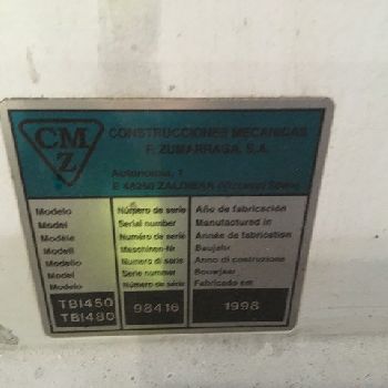 25 - Lathe - CNC CMZ TBI 480 -