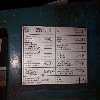 1298 - Saw - Belt SAHINLER BMSY-800 -