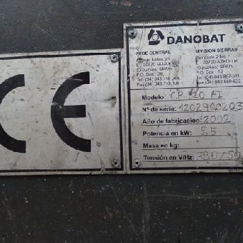 2 - Saw - DANOBAT CR520AI Tape -