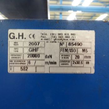 50 - Bridge crane - GH -