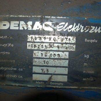 5 - Bridge crane - GH / DEMAG -