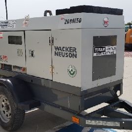 2015 WACKER NEUSON G25 GENERATOR 2080150 USED