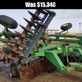 JOHN DEERE 650 DISK 2609811 USED