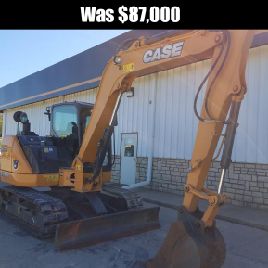 2015 CASE CX80C EXCAVATOR 2526528 USADO