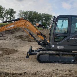 2019 CASE CX57C MINIBAGGER 2670013 NEU