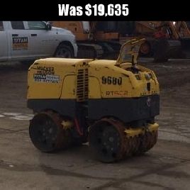 2011 WACKER NEUSON RT820 ROLLER-COMPACTION CE 9680 USED
