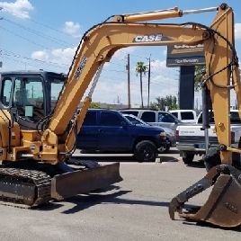 2012 CASE CX80 EXCAVATOR 1196608 USED