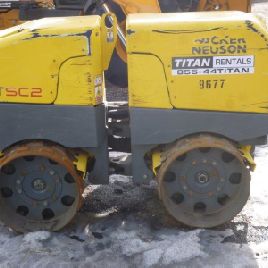 2011 WACKER NEUSON RT82 ROLLER-COMPACTION CE 9677 USED