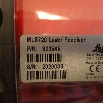 2017 LEICA iXE2 2D Excavator GPS/Machine Control 2435269 USED