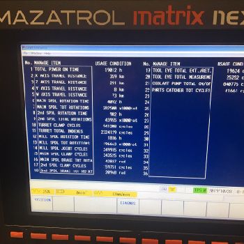 MAZAK Model QT NEXUS 200-II MSY