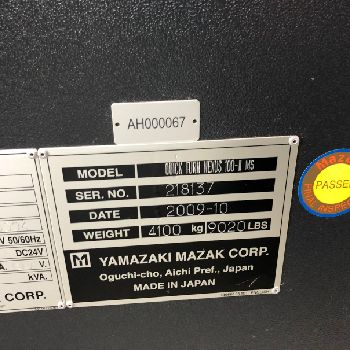 MAZAK QT NEXUS 100-II MS