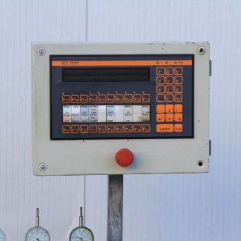 Band straightening machine Wanzke HRS 1