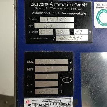 Garvens S3 metal detector checkweigher