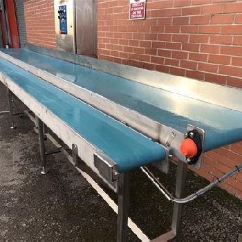 Total Stainless twin lane conveyor