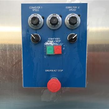 Total Stainless twin lane conveyor