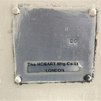 Hobart H600 Planetary mixer