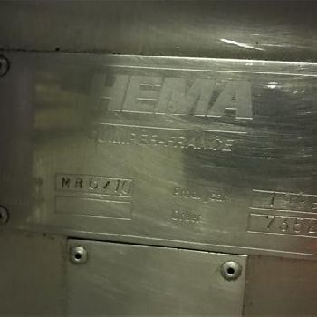 Hema MR6/10 Rotary bottle filler