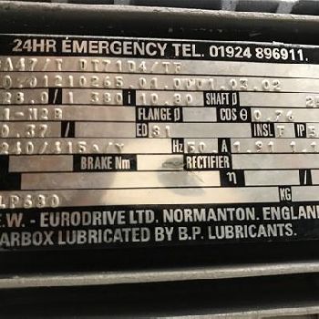 Cotswold Mechanical Stainless conveyor