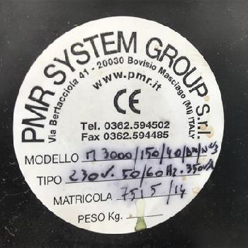 PMR Systems New 3 bottle labelling machine