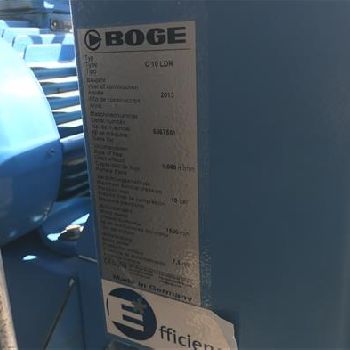 Boge C10 LDR Rotary screw air compressor