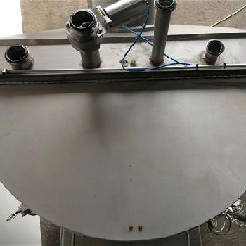 Giusti 500L Stainless jacketed mixing vessel