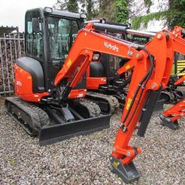 Kubota U 27-4 HI - short tail, new