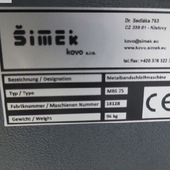 Belt sander FALKEN MBS 75