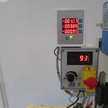 Drilling and milling machine HBM BF 16 DRO