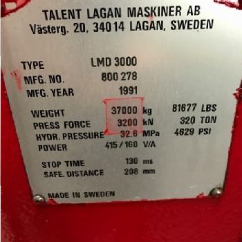 Lagan LMD 3000