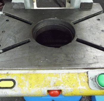Eccentric punching press