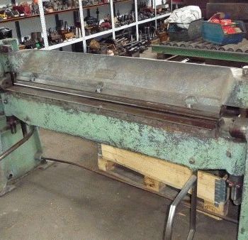 Swivel bending machine, manual